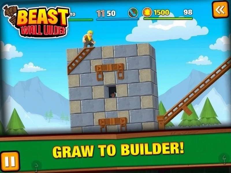 Beast Wall Builder Gameplay Screenshot